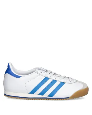 adidas K74 レザー・スリー・ストライプ スニーカー - ホワイト - サムネイル1