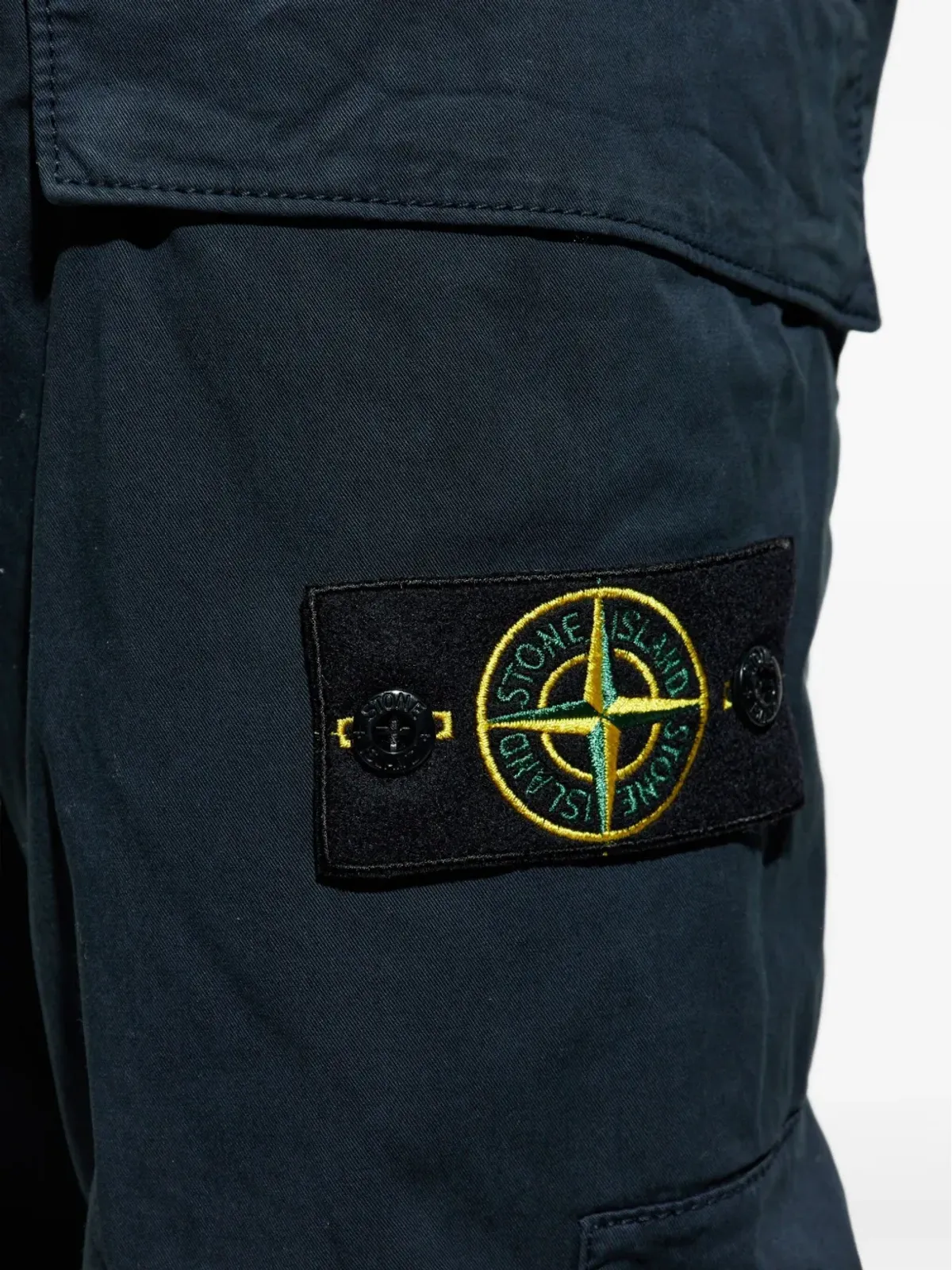 Stone Island コットンツイル カーゴパンツ - ブルー - 画像5