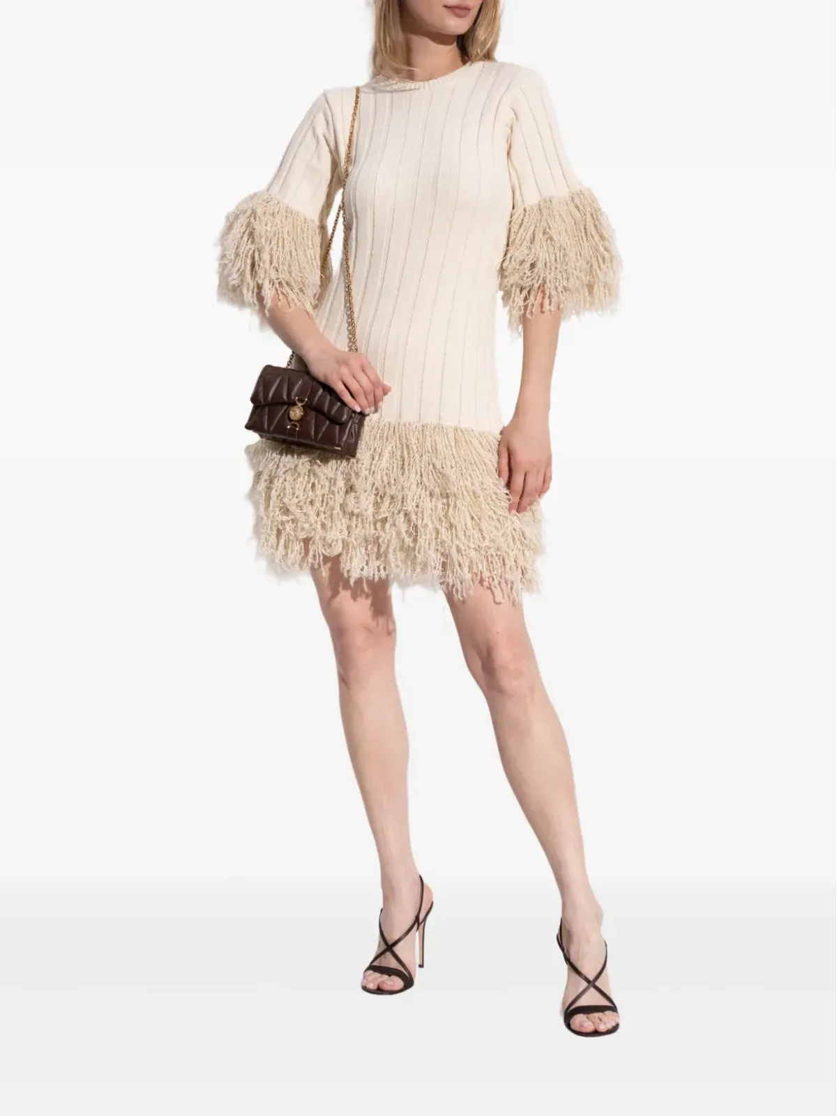 Gianvito Rossi Larisse サンダル 115mm ブラウン - 画像4