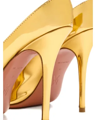Amina Muaddi peep-toe サンダル - サムネイル3