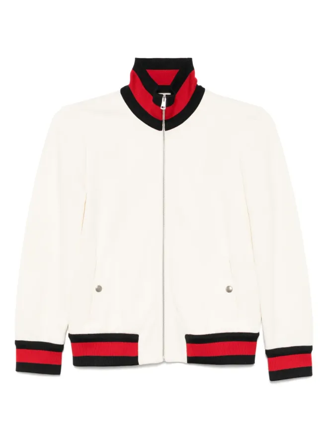 Gucci Pre-Owned Gucci ビンテージ ウェブストライプ ボンバージャケットの商品画像