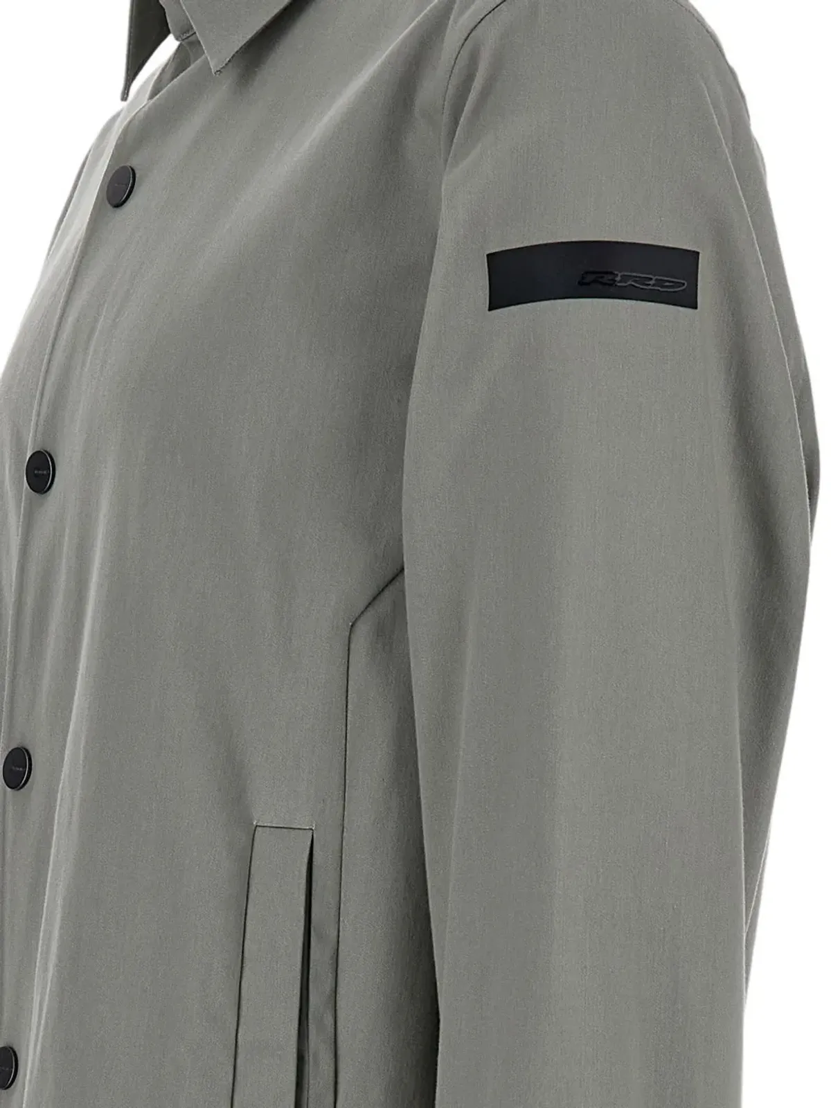 Roberto Ricci Designs ボタン留め付きパッチディテール シャツジャケット - 画像3