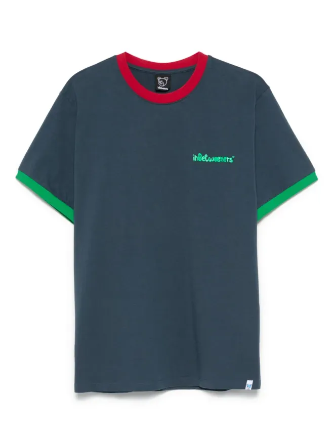 INBETWEENERS INBETWEENERS Pasta Lovers T-shirt - Blueの商品画像