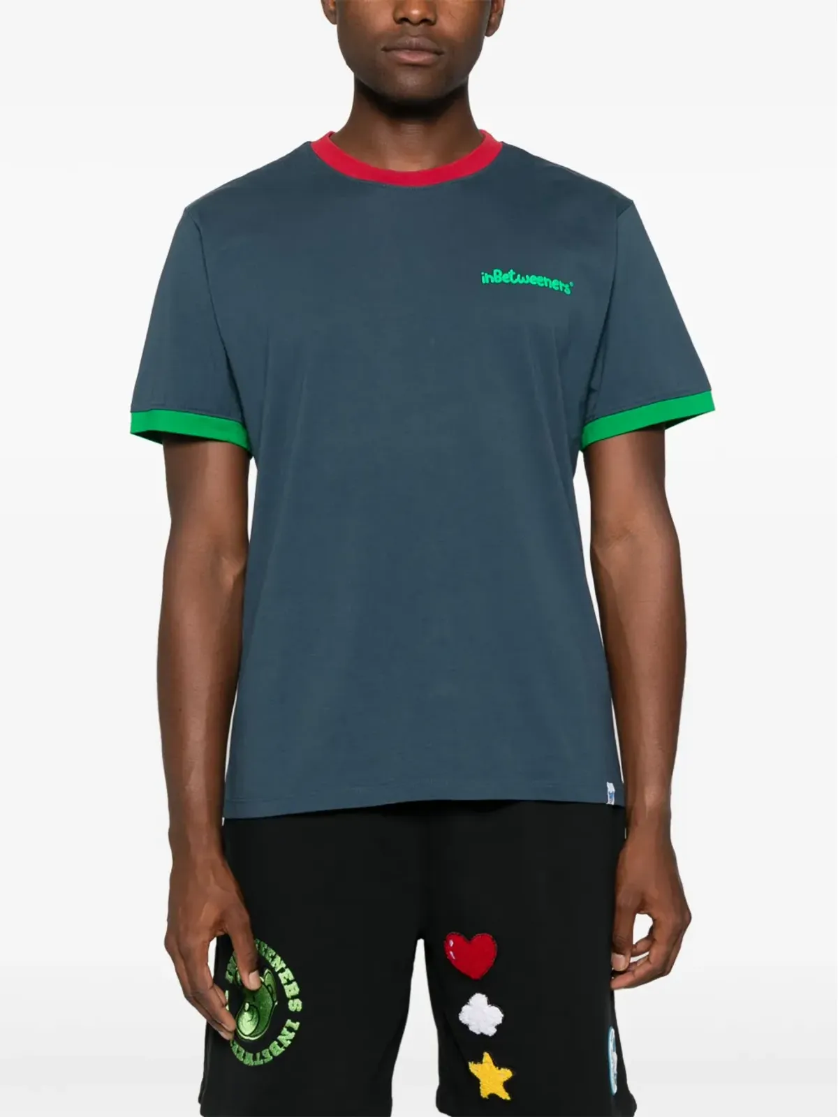 INBETWEENERS Pasta Lovers T-shirt - Blue - 画像4