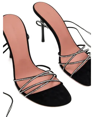 Amina Muaddi Lori strappy embellished sandals - サムネイル2