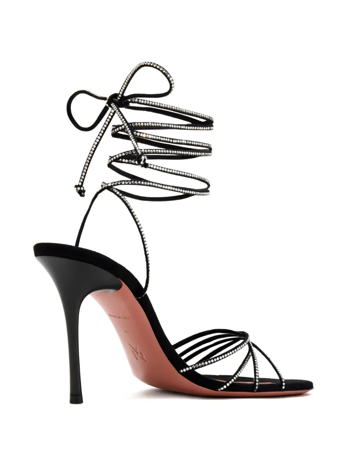 Amina Muaddi Lori strappy embellished sandals - 画像3