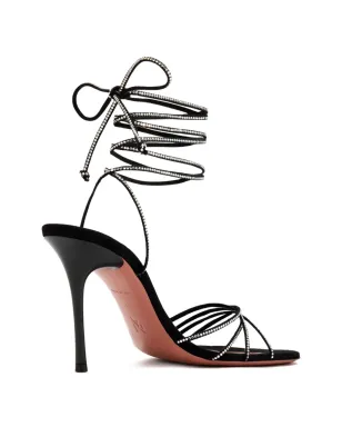 Amina Muaddi Lori strappy embellished sandals - サムネイル3