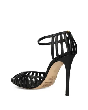 Elisabetta Franchi 110mmストラッピサンダル - ブラック - サムネイル3