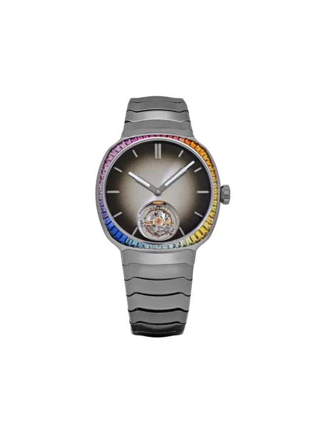 H. Moser & Cie H. Moser & Cie ストリームライナー・ツアビロン 40mm - グレーの商品画像