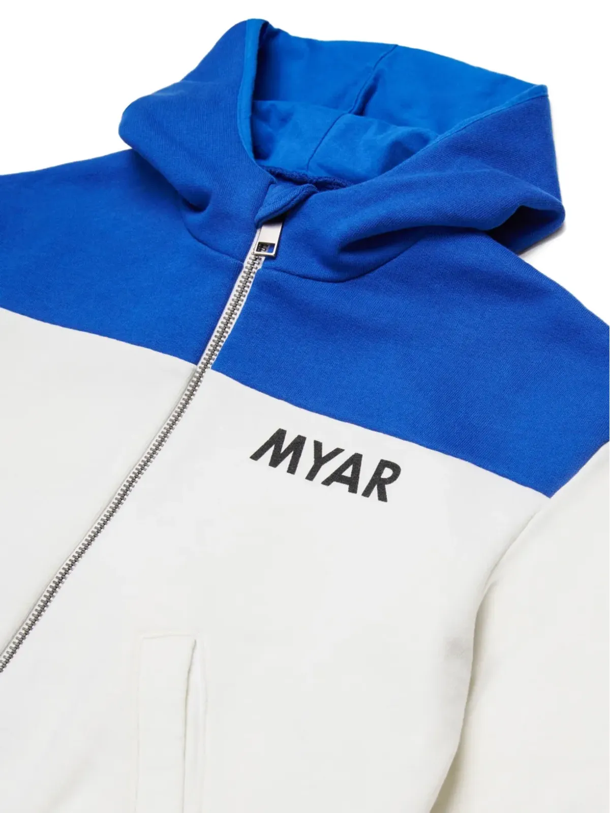 Myar ロゴプリント ジップアップパーカー - 画像3