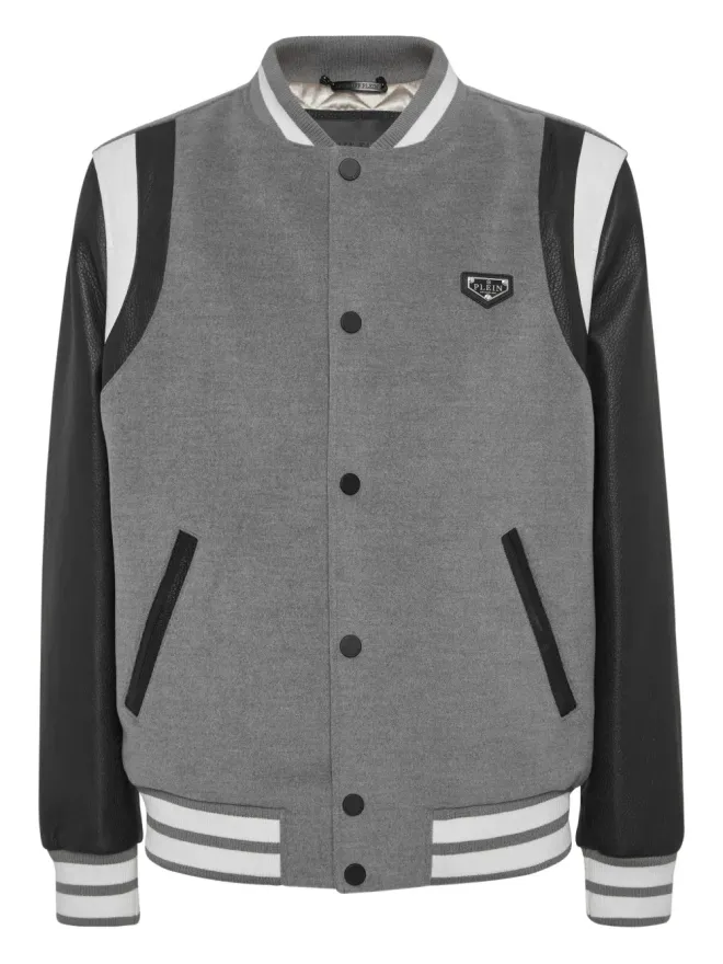 Philipp Plein Philipp Plein パネル入りボンバージャケットの商品画像