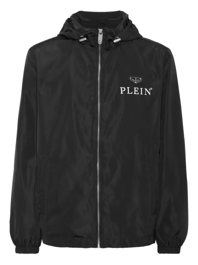 Philipp Plein Philipp Plein ジップアップフードジャケット - ブラックの商品画像