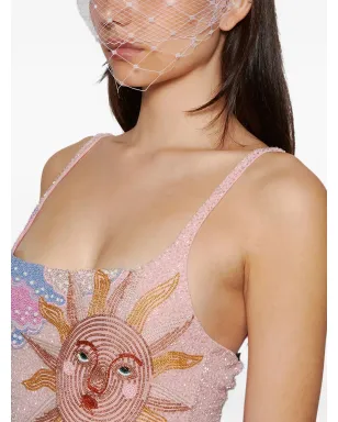 Gigi Burris Millinery ダブルベールヘッドバンド - サムネイル4