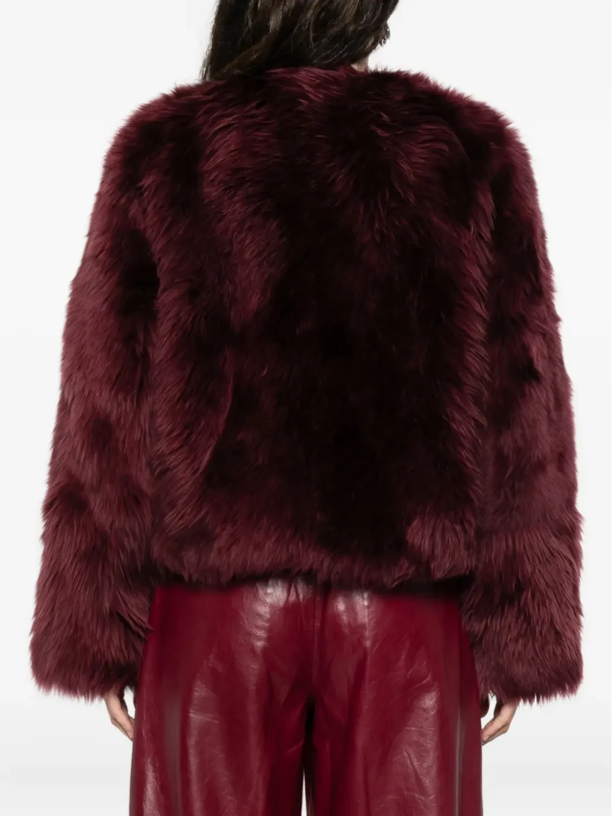 Simkhai ナターシャ フェイクファー ジャケット - 画像4