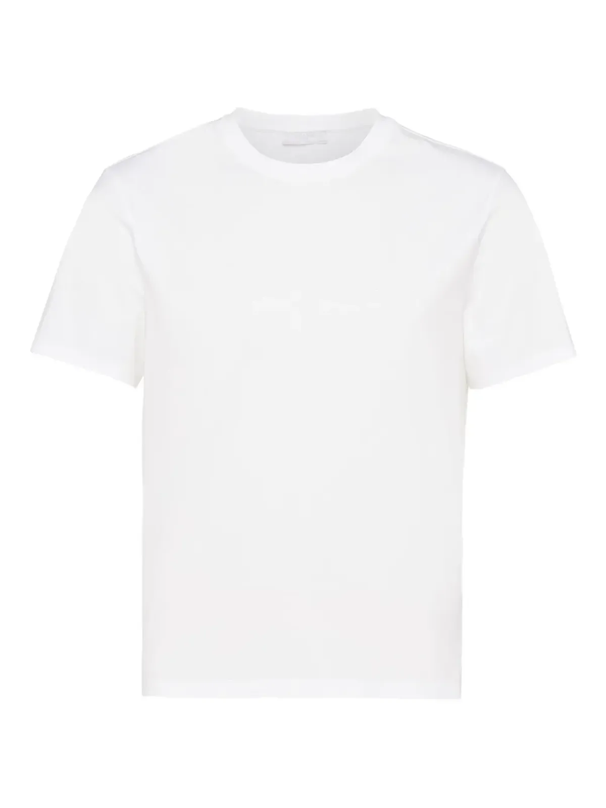 Prada ストレッチコットンTシャツ ホワイト - 画像1