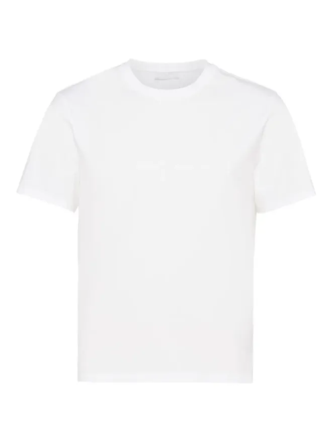 Prada Prada ストレッチコットンTシャツ ホワイトの商品画像