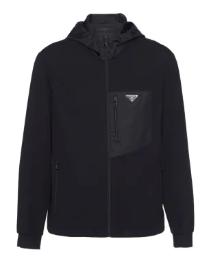 Prada フード付きジップフロントジャケット - サムネイル1