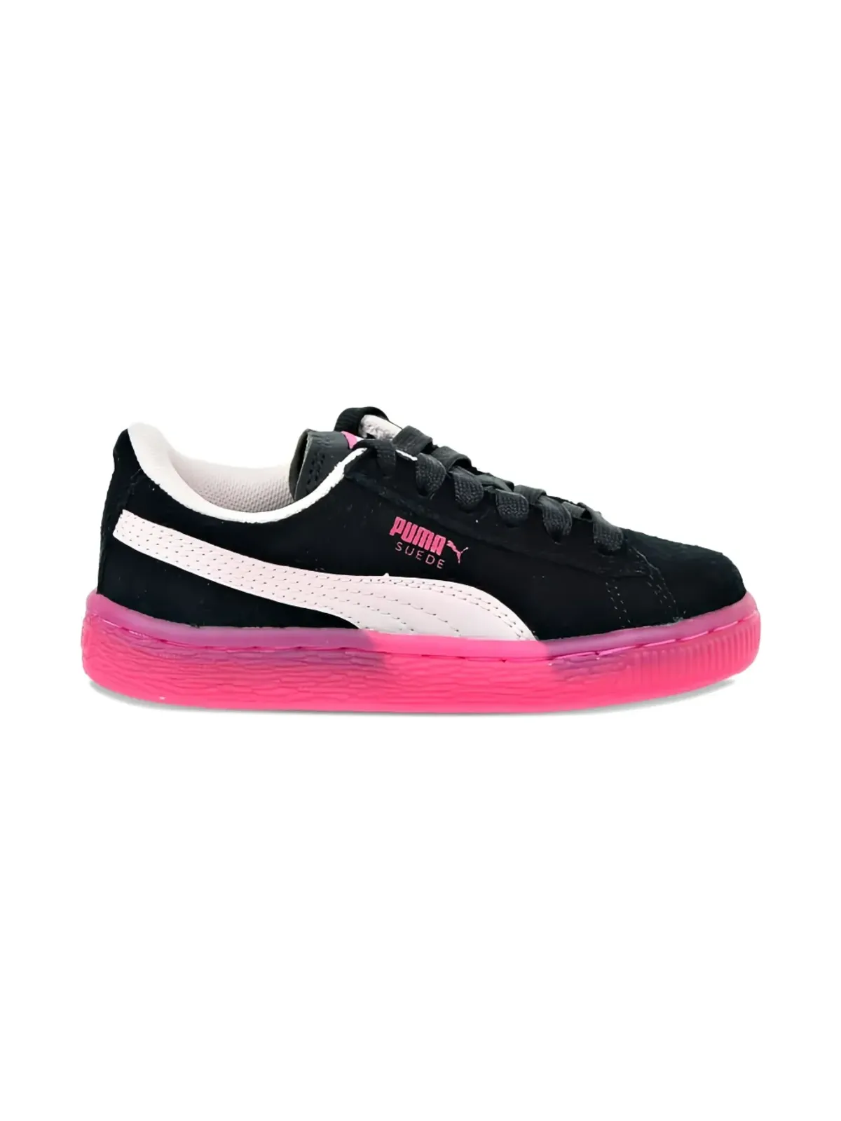 Puma Kids スエード LFS アイスド スニーカー - 画像2