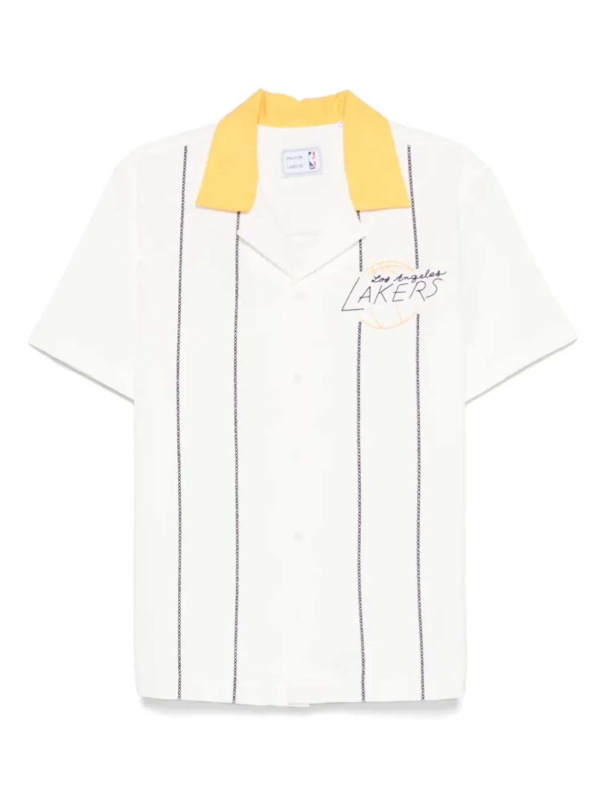 Maison Labiche x NBA ロサンゼルス・レイカーズ シャツ - 画像1