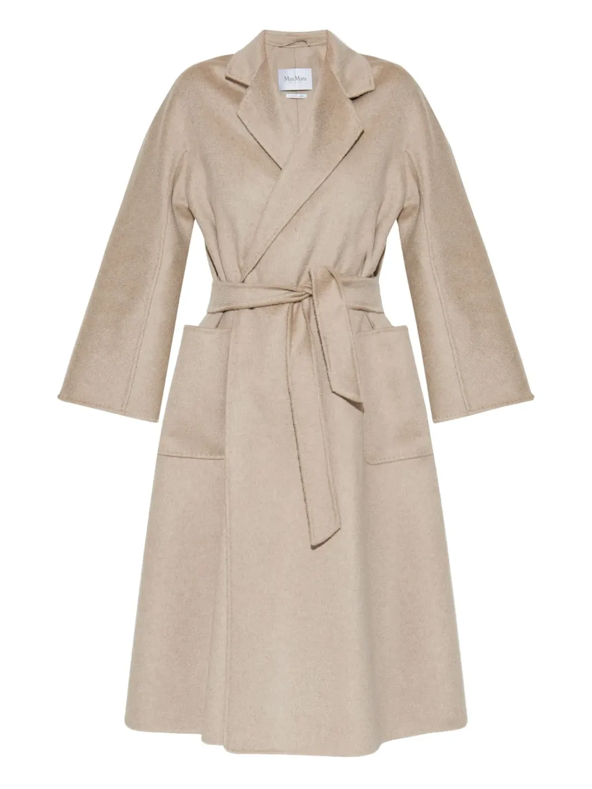 Max Mara ルドミラ ベルト付きラップコート - 画像1