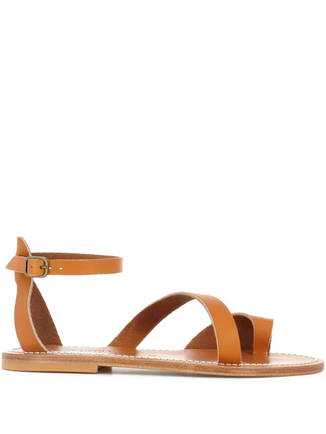 K. Jacques K. Jacques アンクルストラップフラットサンダルの商品画像