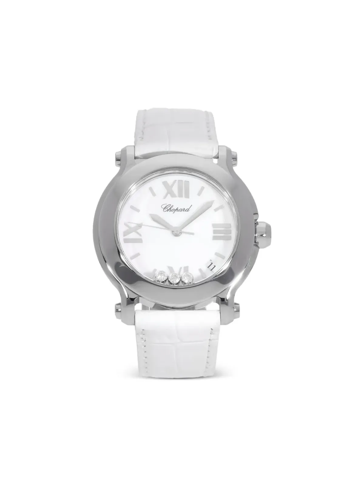 Chopard Pre-Owned ハッピースポーツ ホワイト - 画像1