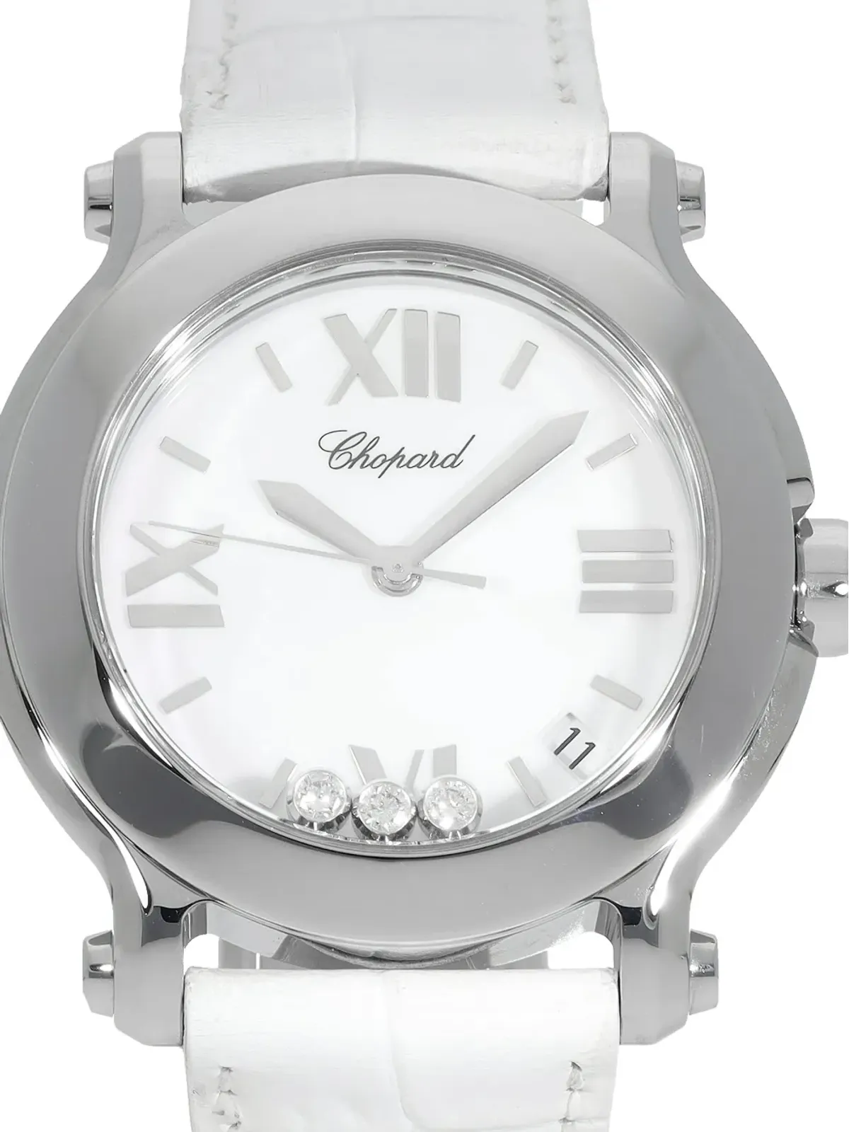Chopard Pre-Owned ハッピースポーツ ホワイト - 画像2