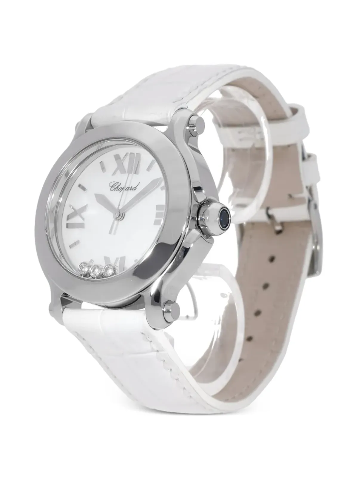 Chopard Pre-Owned ハッピースポーツ ホワイト - 画像3