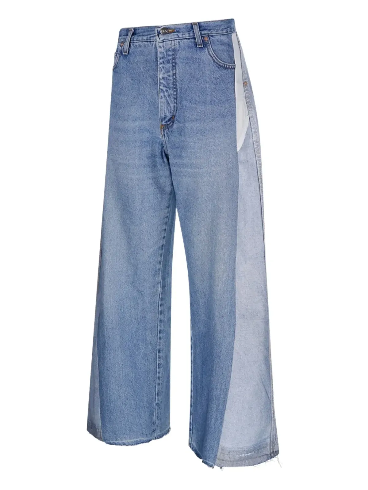 E.L.V DENIM Maya パネルドフレイドジーンズ - 画像3