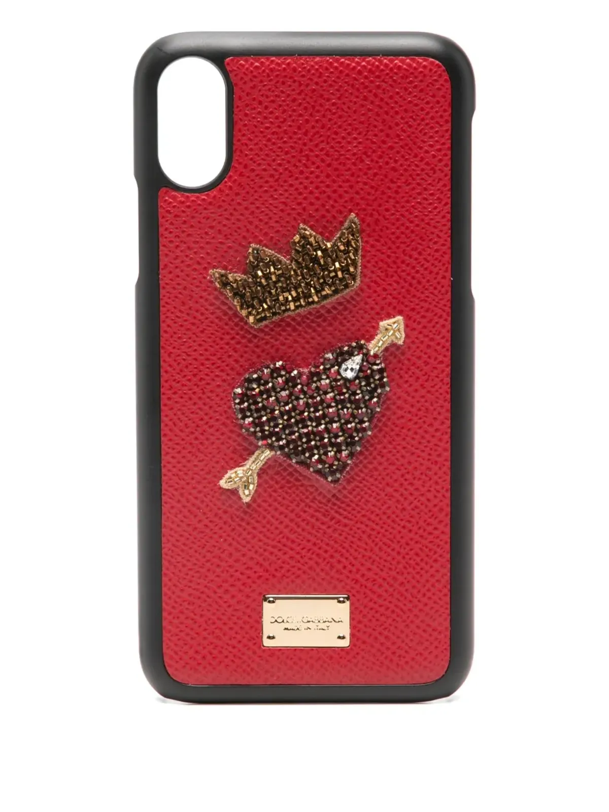Dolce & Gabbana iPhone X エンブリッシュメント ケース - 画像1