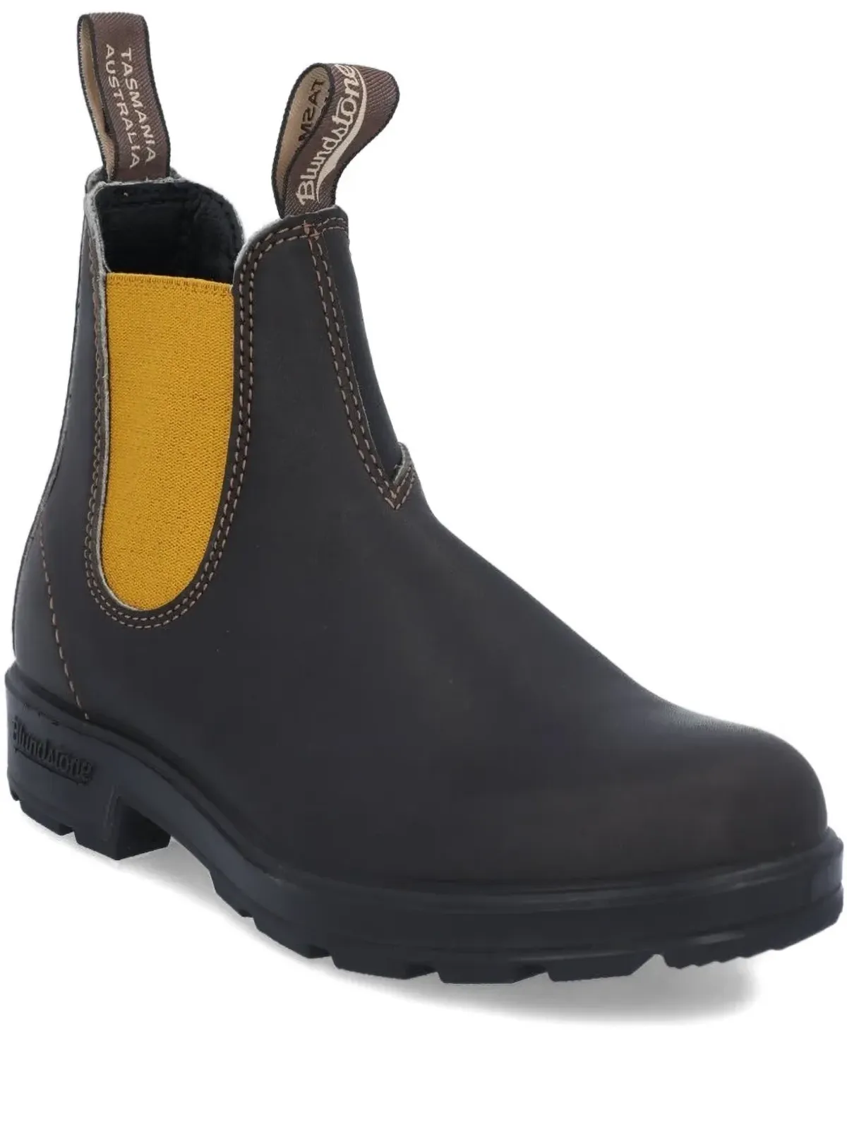 Blundstone レザー エラスティックパネル ブーツ - 画像1