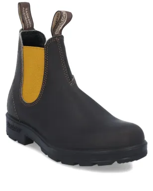 Blundstone レザー エラスティックパネル ブーツ - サムネイル1