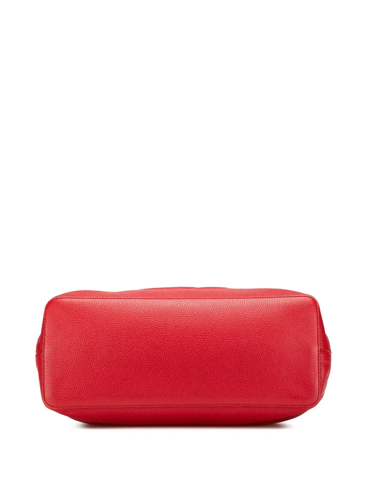 Gucci ビンテージ 2000-2015 大型 ピーブド カーフスキン ソーホー コンバーチブル ホーボー サッチェル - レッド - 画像4