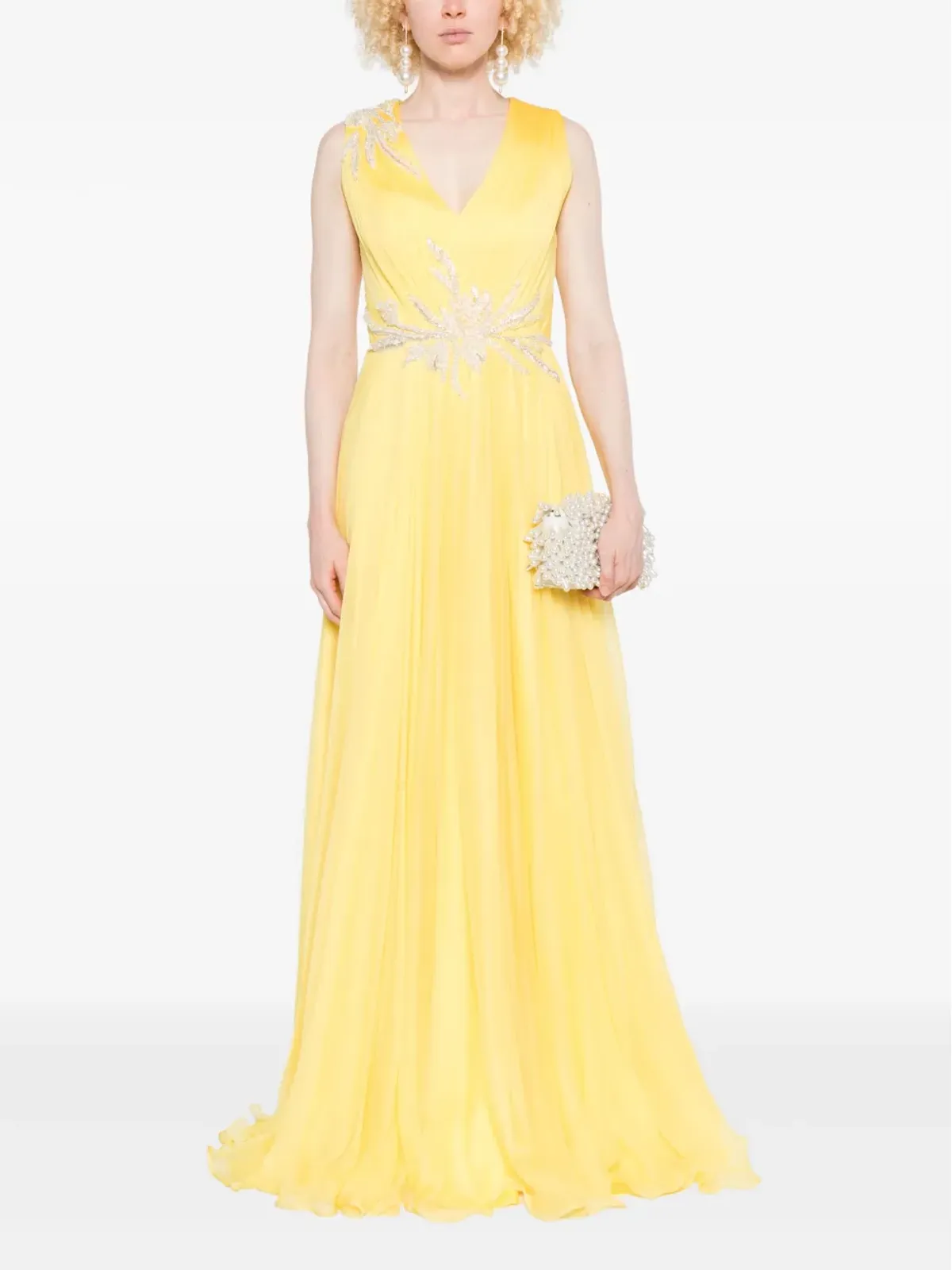 M.Marquise Zayda dress - Yellow - 画像2