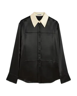 Jil Sander コントラストカラー衿付きシャツ - サムネイル1