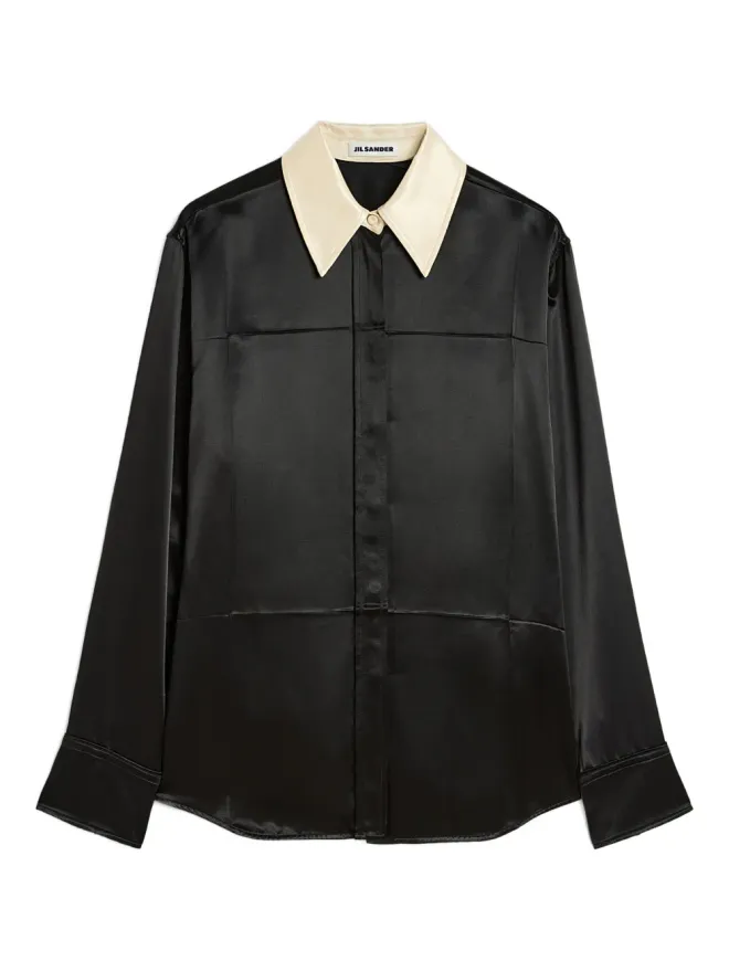 Jil Sander Jil Sander コントラストカラー衿付きシャツの商品画像