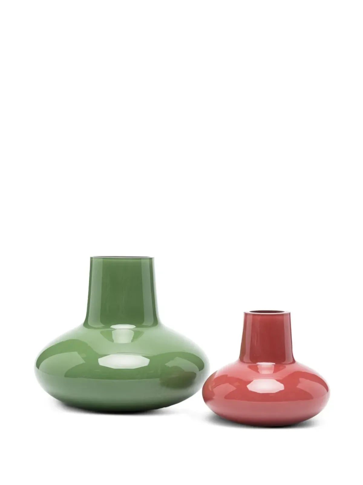 The Conran Shop glass form vase set (set of two) - 画像1