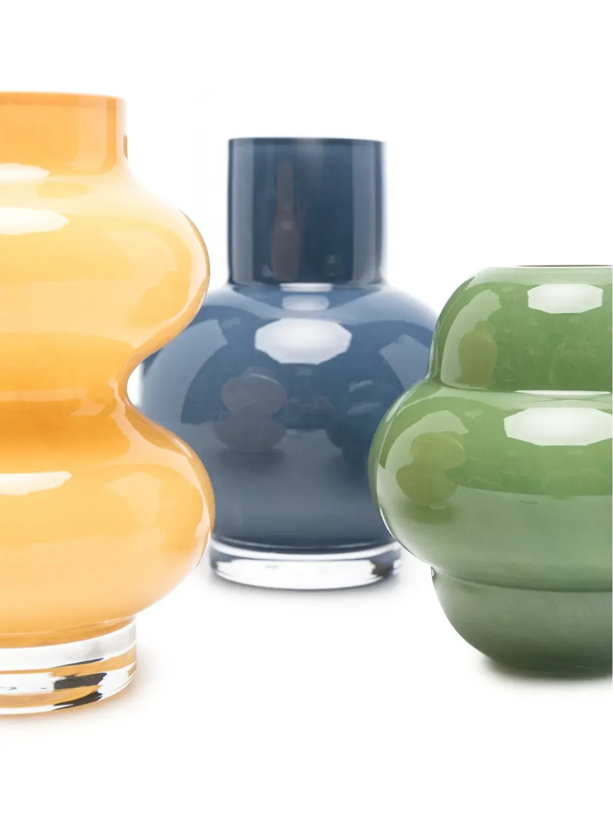 The Conran Shop フォーム ミニ花瓶（3点セット） - Blue - 画像3