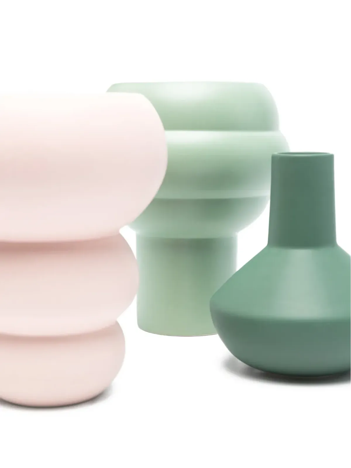 The Conran Shop 積み重ねられた球体の花瓶セット（3点セット） - 画像3