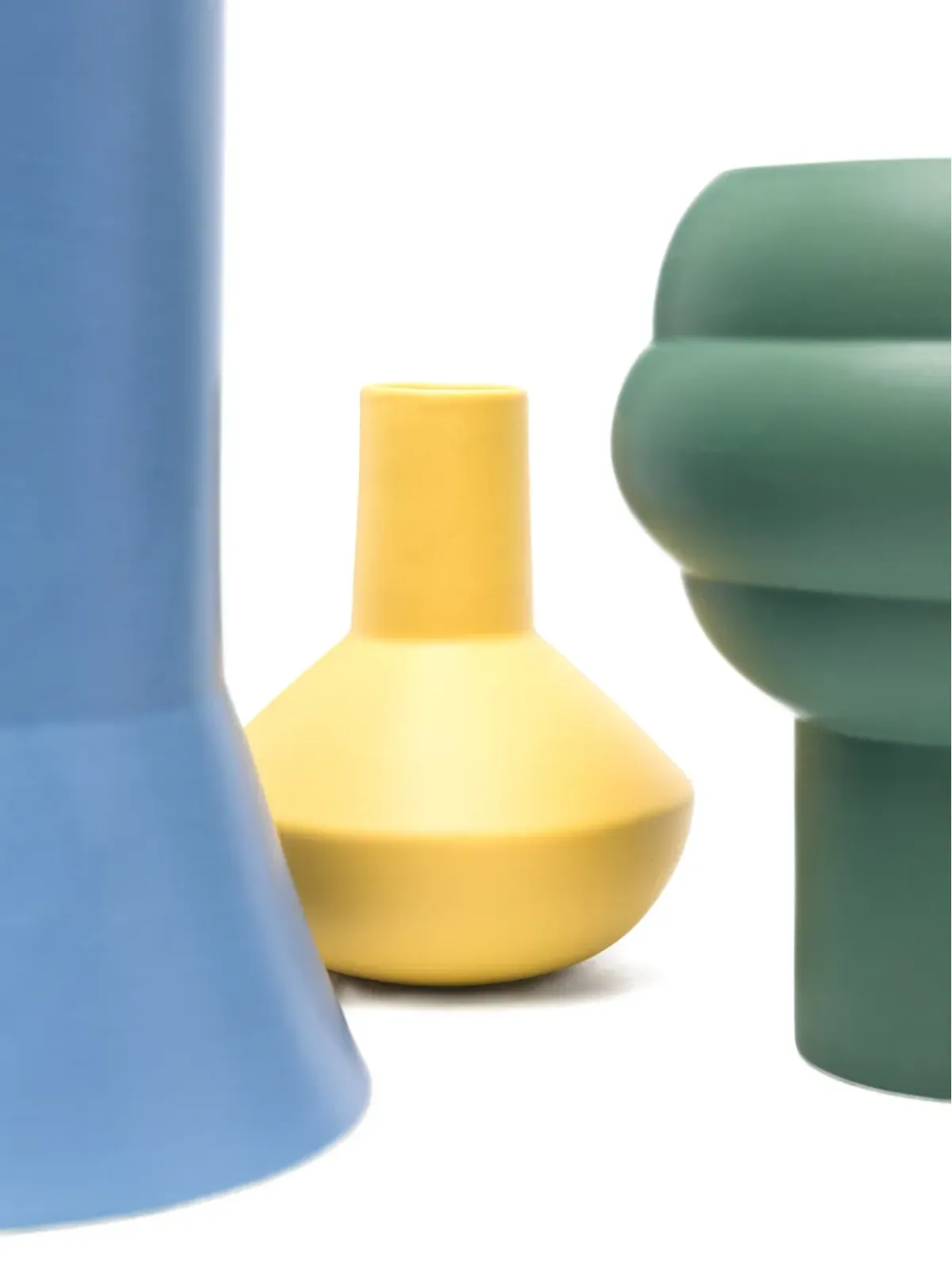 The Conran Shop 球形ボトル花瓶セット（3点セット）- ブルー - 画像2