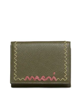 Marni テクスチャードレザー二つ折りウォレット - サムネイル1