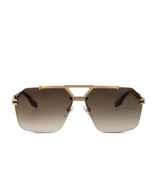 Marc Jacobs Eyewear 837/S チタン製サングラス - ゴールド - サムネイル1