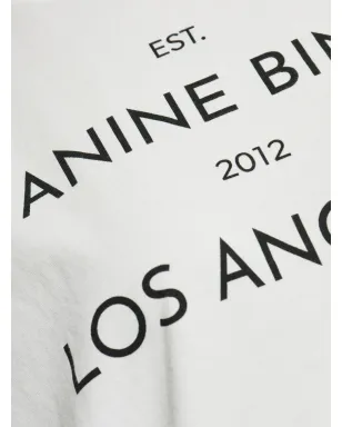 ANINE BING ロゴプリントTシャツ - サムネイル5