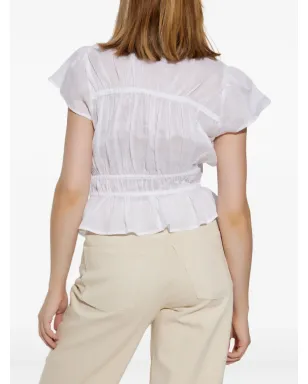 rag & bone フリル付きペプラムブラウス - サムネイル3