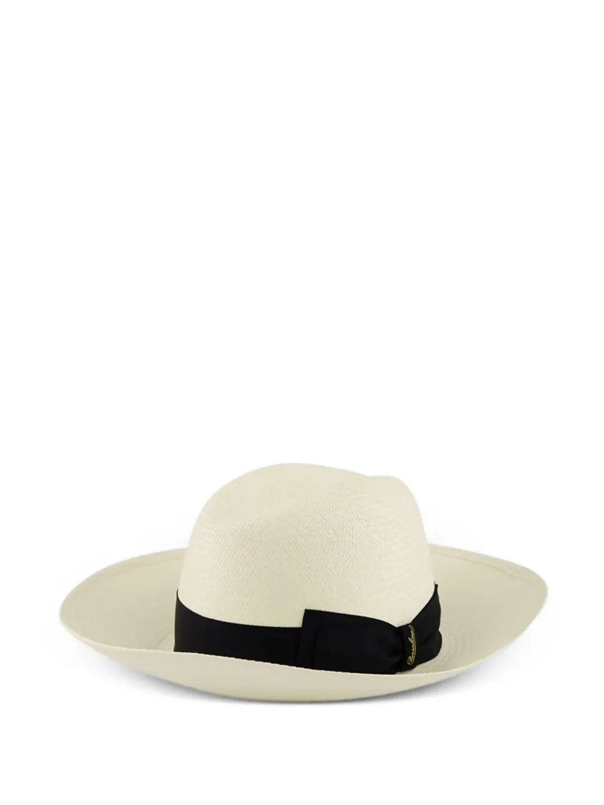 Borsalino Claudette グログランリボンディテール帽 - 画像2