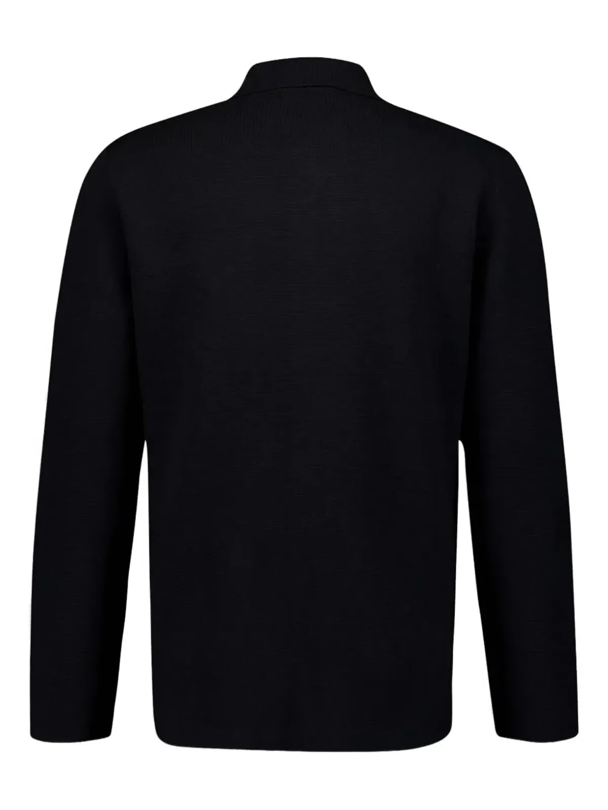 Piacenza Cashmere ボタンアップポケットジャケット ブラック - 画像2