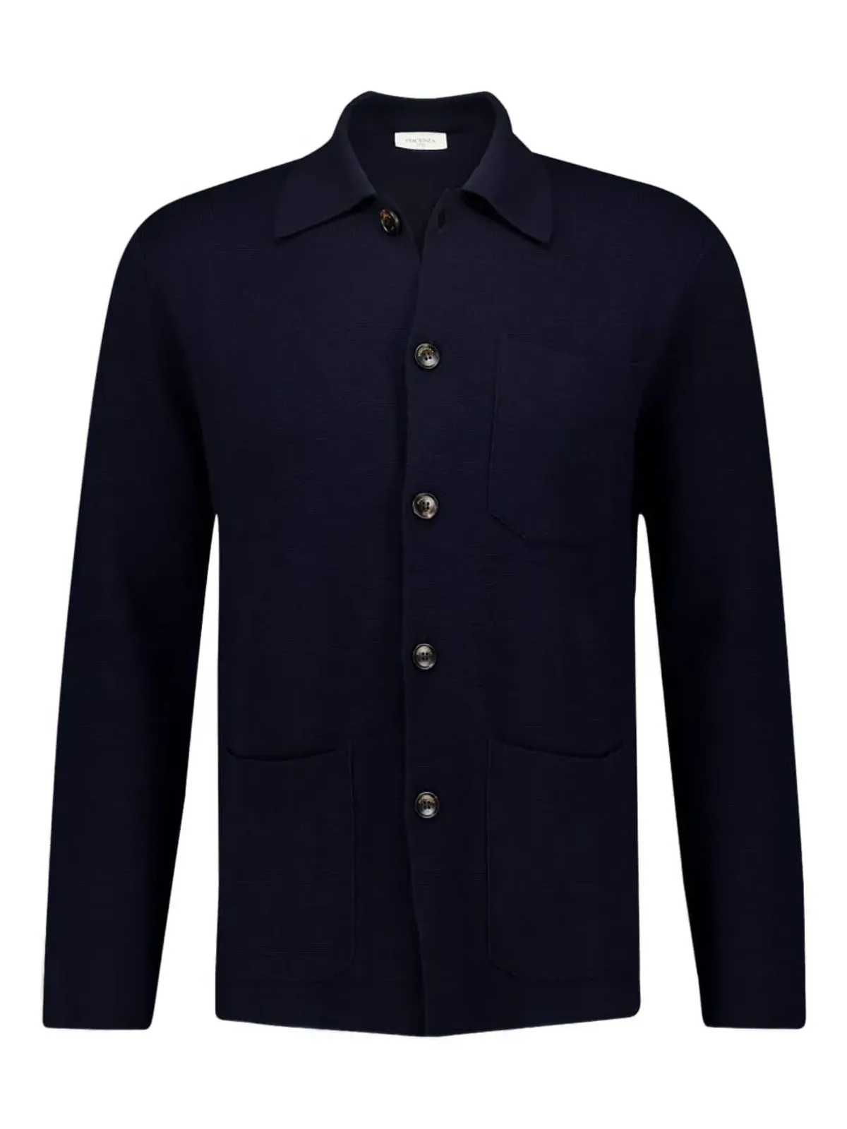 Piacenza Cashmere ボタンアップ ウールジャケット - 画像1