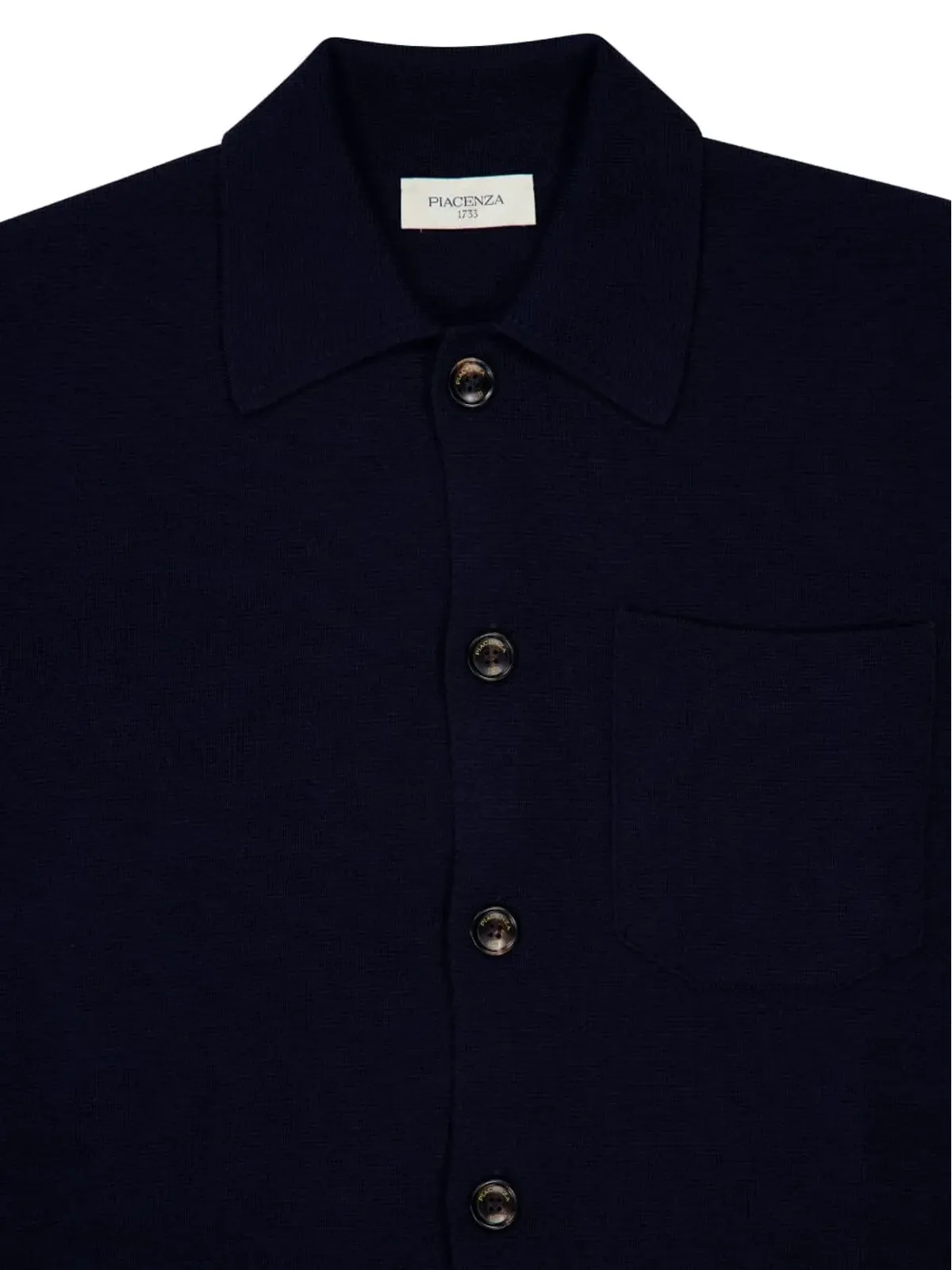 Piacenza Cashmere ボタンアップ ウールジャケット - 画像3