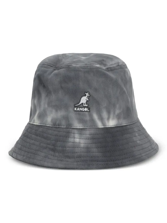 Kangol Kangol タイダイ柄ロゴ バケットハット - グレーの商品画像
