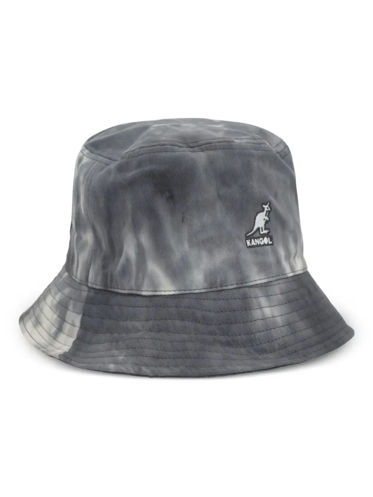 Kangol タイダイ柄ロゴ バケットハット - グレー - 画像3